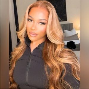 Body Wave 7x5 Pre Cut Lace Front Wig Human Hair 24 inch